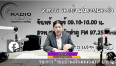 จัดรายการวิทยุรอบบ้านเมืองหนองบัว