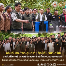 กรมพัฒนาที่ดินสนับสนุนองค์ความรู้
