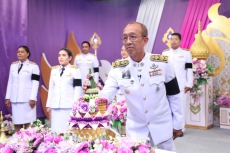 ร่วมบันทึกเทปกล่าวอาเศียรวาทถวายพระพรชัยมงคล
