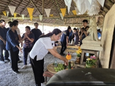 พิธีโครงการสืบสานประเพณีแรกนาเพชรบุรี