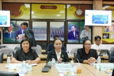 การประชุมคณะกรรมการศูนย์ติดตามสถานการณ์และบริหารจัดการด้านพลังงานที่ได้รับผลกระทบจากสถานการณ์การสู้รบในตะวันออกกลาง