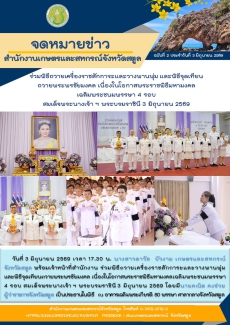เกษตรและสหกรณ์จังหวัดสตูล
