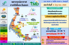 พยากรณ์อากาศภาคใต้ฝั่งตะวันออก
