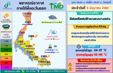 พยากรณ์อากาศภาคใต้ฝั่งตะวันออก