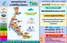 พยากรณ์อากาศภาคใต้ฝั่งตะวันออก