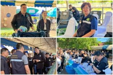 นายวัชระพลขาวขำรัฐมนตรีช่วยว่าการกระทรวงเกษตรและสหกรณ์ลงพื้นที่จังหวัดสกลนคร