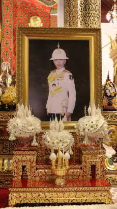 พิธีทำบุญตักบาตรเนื่องในวาระครบ7วัน