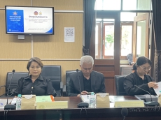 ร่วมสังเกตการณ์การประชุมคณะอนุกรรมการวิชาการและสนับสนุนการบริหารทรัพยากรน้ำ