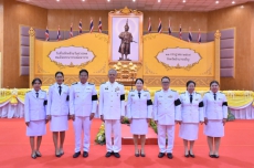 กษ.อำนาจเจริญร่วมพิธีถวายราชสักการะเนื่องในวันคล้ายวันสวรรคตสมเด็จพระนารายณ์มหาราช
