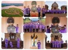 กษ.อำนาจเจริญร่วมพิธีห่มผ้าพระพุทธสมปรารถนา