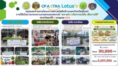 ยอดจำหน่ายตลาดนัดสินค้าเกษตรจังหวัดสุรินทร์