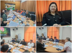การประชุมชี้แจงการจัดทำแผนปฏิบัติการในการป้องกันและบรรเทาสาธารณภัยขององค์การบริหารส่วนจังหวัด
