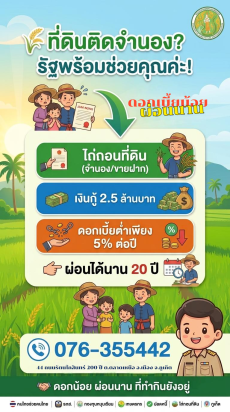 มีหนี้มีทางออกกองทุนหมุนเวียนเพื่อการกู้ยืมแก่เกษตรกรและผู้ยากจน