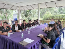 ร่วมลงพื้นที่สอดส่องโครงการตามแผนปฏิบัติราชการประจำปีของจังหวัดราชบุรี