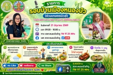 จัดรายการวิทยุรอบบ้านเมืองหนองบัว