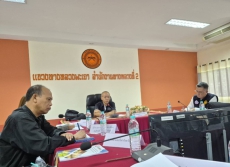 ประชุมสรุปโครงการและตรวจติดตามเร่งรัดการบริหาร