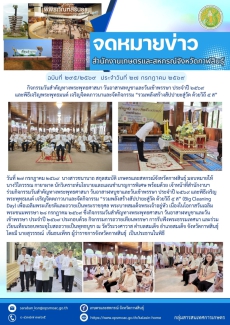 กิจกรรมวันสำคัญทางพระพุทธศาสนา