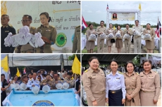 พิธีปล่อยพันธุ์สัตว์น้ำเนื่องในวันเฉลิมพระชนมพรรษา