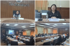 การประชุมพิจารณาร่างผลการศึกษาแนวทางการจัดการความเปราะบางและปรับตัวเชิงพื้นที่ของเกษตรกรต่อการเปลี่ยนแปลงสภาพภูมิอากาศ