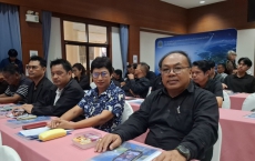 ประชุมปฐมนิเทศโครงการจัดทำแผนพัฒนาแหล่งน้ำระดับตำบลตามผังน้ำกลุ่มพื้นที่ภาคใต้
