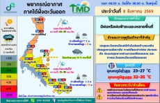 พยากรณ์อากาศภาคใต้ฝั่งตะวันออก