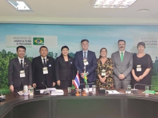 รองปลัดนฤมล ร่วมการประชุมคณะทำงานร่วมด้านการเกษตร บราซิล–ไทย ครั้งที่ 2