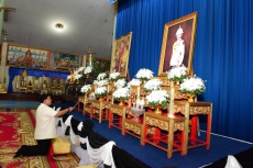 พิธีสวดพระพุทธมนต์และเจริญจิตตภาวนา
