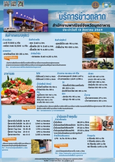 บริการข่าวตลาดสำนักงานพาณิชย์จังหวัดมุกดาหาร