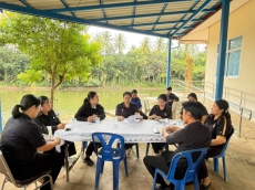 ลงพื้นที่ร่วมกับศูนย์เมล็ดพันธุ์ข้าวเพื่อตรวจสอบและให้แนะนำในการผลิตข้าวกรณีข้อร้องเรียน