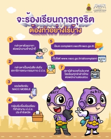 เห็นการทุจริต อย่านิ่งเฉย! ร่วมเป็นพลังต้านโกง
