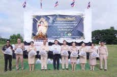 ร่วมพิธีปล่อยพันธุ์สัตว์น้ำ