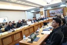 กษ.ปน.ร่วมประชุมคณะอนุกรรมการประสานงานโครงการพัฒนาของสถาบันส่งเสริมและพัฒนากิจกรรมปิดทองหลังพระสืบสานแนวพระราชดำริ
