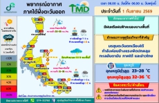 พยากรณ์อากาศภาคใต้ฝั่งตะวันออก
