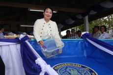 กษ.อำนาจเจริญร่วมกิจกรรมปล่อยพันธุ์สัตว์น้ำเนื่องในวันคล้ายวันพระราชสมภพสมเด็จพระนางเจ้าสิริกิติ์