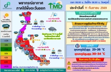 พยากรณ์อากาศภาคใต้ฝั่งตะวันออก