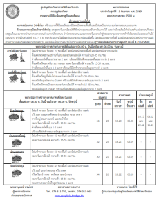 พยากรณ์อากาศ ประจำวันที่ 11 กันยายน 2569