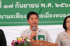 จัดนิทรรศการในกิจกรรมหน่วยแพทย์เคลื่อนที่
