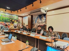 ประชุมร่วมกับกองบัญชาการป้องกันและบรรเทาสาธารณภัยแห่งชาติ