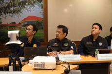 ประชุมร่วมกับกองบัญชาการป้องกันและบรรเทาสาธารณภัยแห่งชาติ