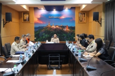 ประชุมร่วมกับกองบัญชาการป้องกันและบรรเทาสาธารณภัยแห่งชาติ
