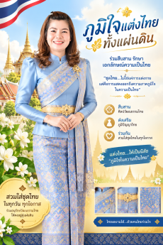 ภูมิใจ แต่งผ้าไทยทั้งแผ่นดิน