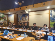 ประชุมร่วมกับกองบัญชาการป้องกันและบรรเทาสาธารณภัยแห่งชาติ