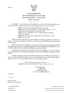 จังหวัดกาญจนบุรีเป็นพื้นทีเฝ้าระวังสถานการณ์น้ำท่วมฉับพลัน
