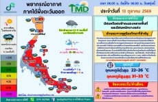 พยากรณ์อากาศภาคใต้ฝั่งตะวันออก