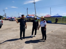 ลงพื้นที่ร่วมกับอำเภอโนนสังและเจ้าหน้าที่จากสำนักงานเกษตรจังหวัดหนองบัวลำภู