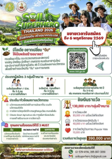 กรมพัฒนาที่ดินขยายเวลารับสมัครประชันไอเดีย
