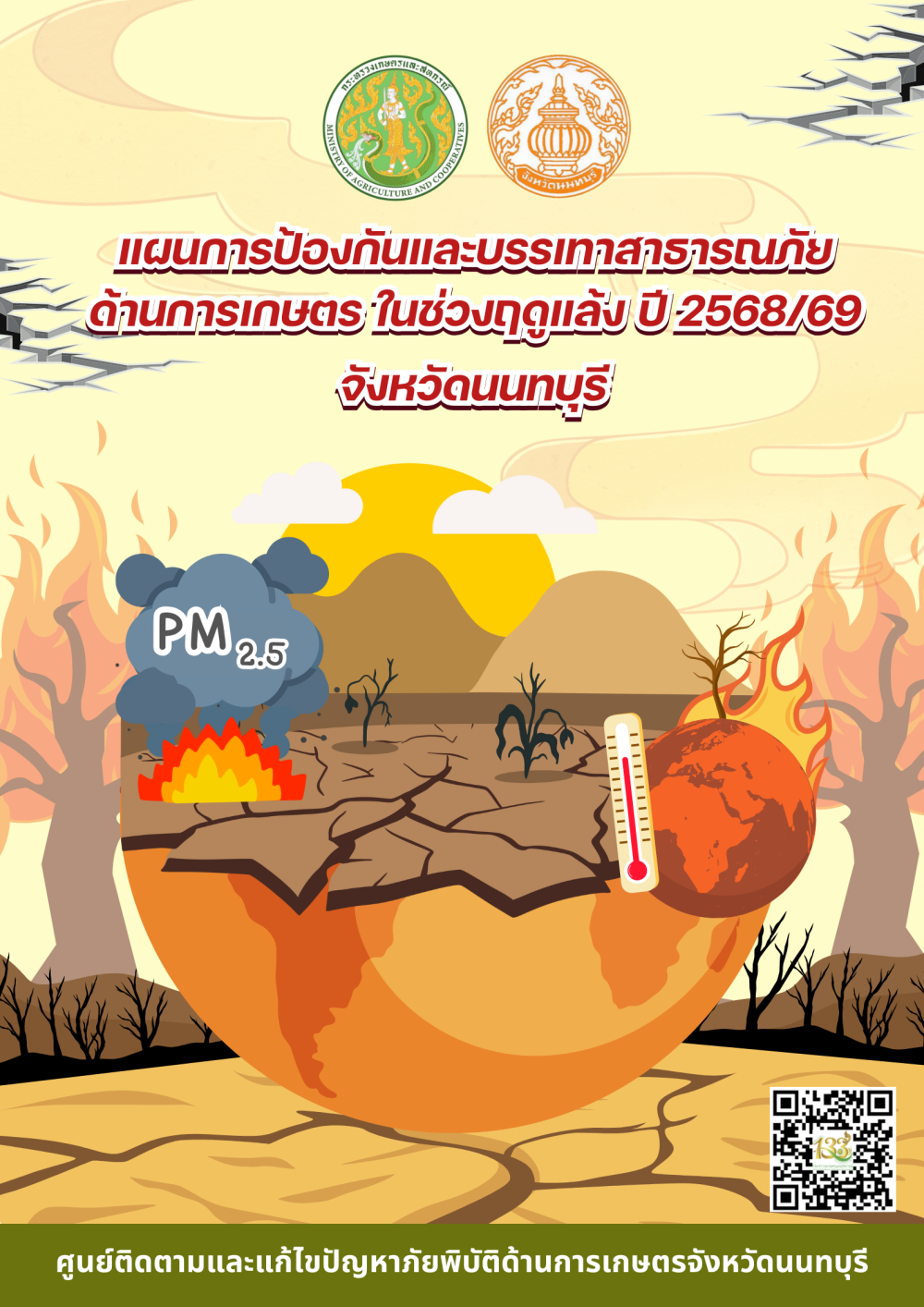 แผนป้องกันและบรรเทาสาธารณภัยด้านการเกษตร