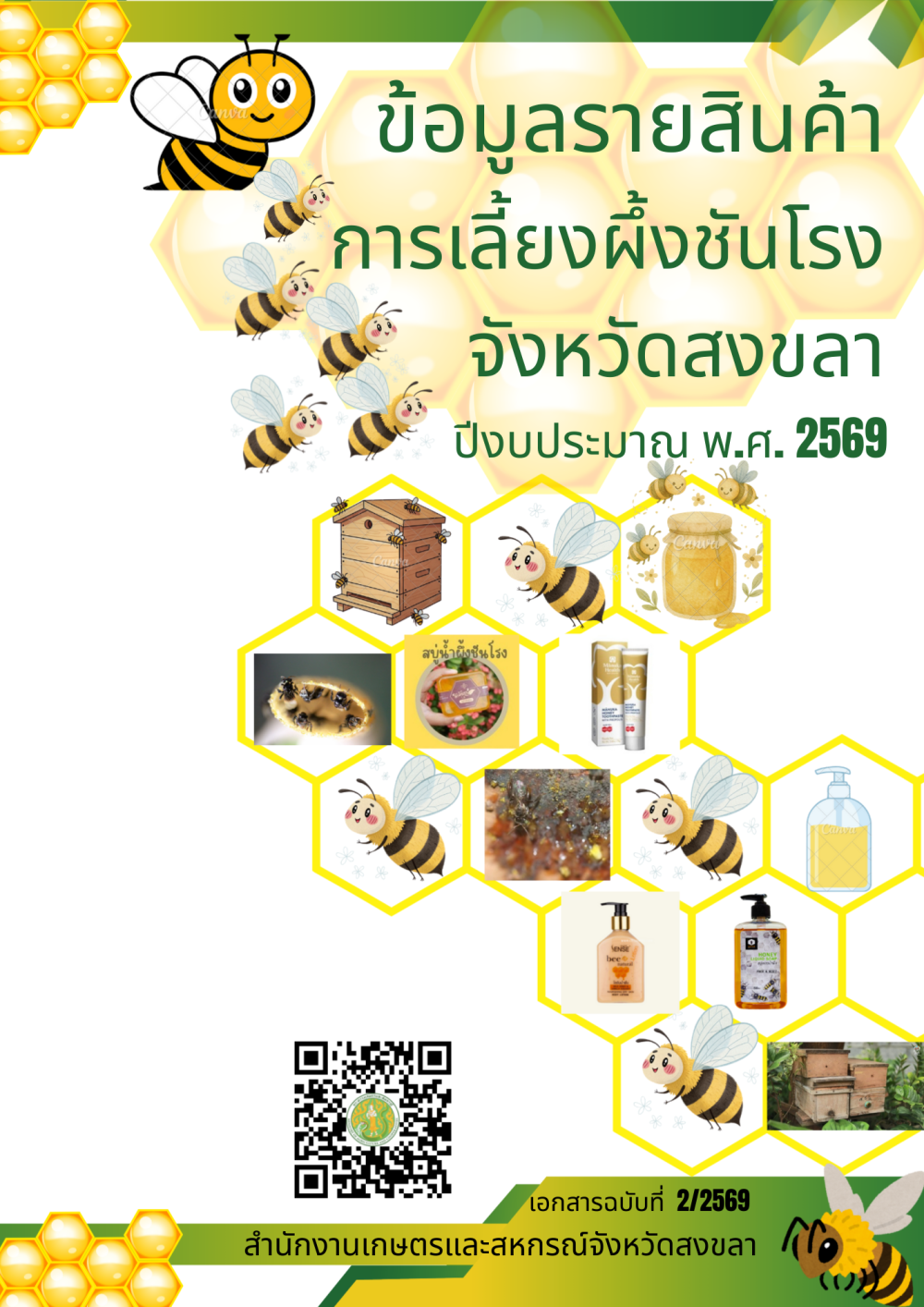 ข้อมูลรายสินค้า การเลี้ยงผึ้งชันโรงจังหวัดสงขลา