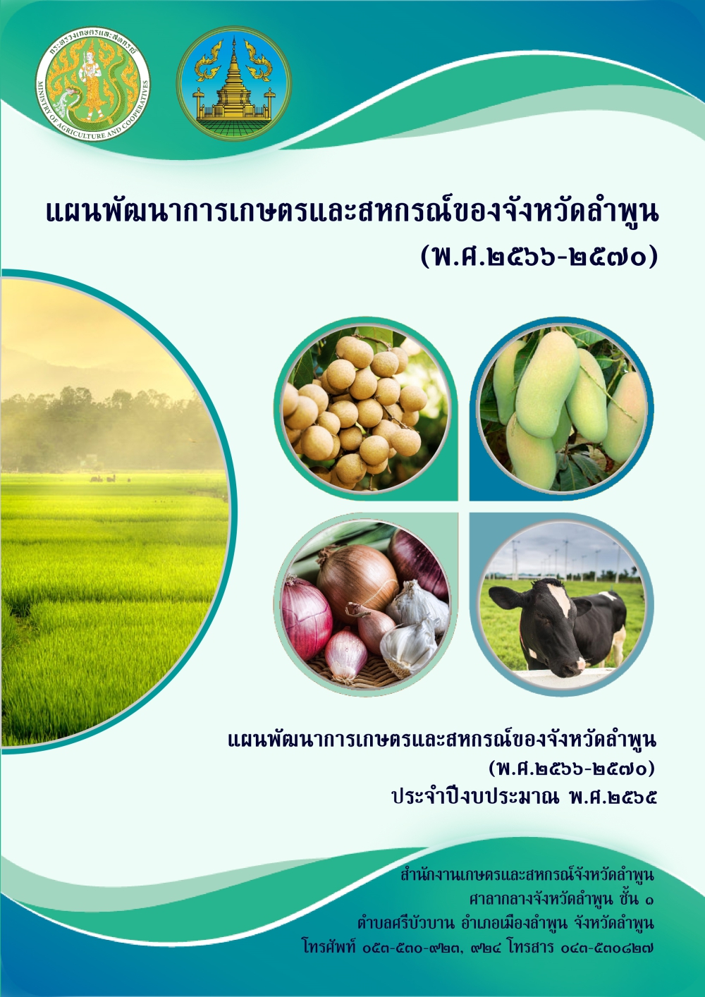 แผนพัฒนาการเกษตรและสหกรณ์ของจังหวัดลำพูน