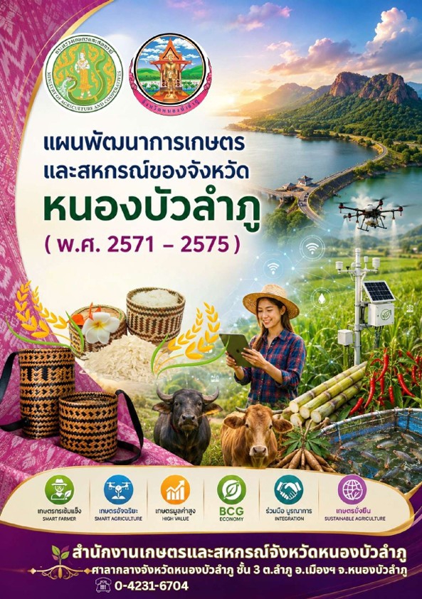แผนพัฒนาการเกษตรและสหกรณ์จังหวัดหนองบัวลำภู